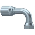 RACCORD 90° UNE PIÈCE FEM BSPP CÔNE 60° 5 / 8" X 1 / 2"