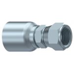 RACCORD UNE PIÈCE FEM JIC DOUBLE HEX 3 / 8" X 3 / 8"