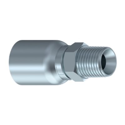 RACCORD UNE PIÈCE MÂLE BSPT 3 / 8" X 5 / 16"
