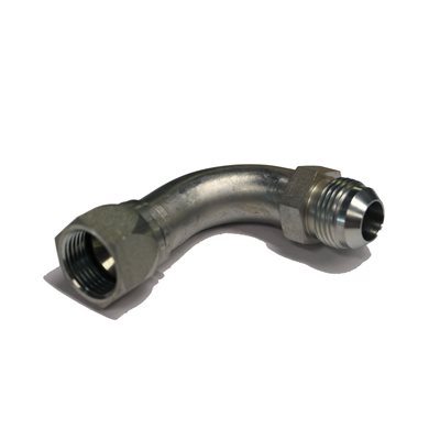 ADAPT. 90° FEM JIC 3 / 8" X MALE JIC 3 / 8" MEDIUM RANGE