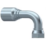 RACCORD 90° UNE PIÈCE FEM BSPP 60° + O'RING 5 / 8" X 5 / 8"