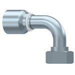 RACCORD 90° UNE PIÈCE FEM MÉTRIQUE 16S X 1 / 2"